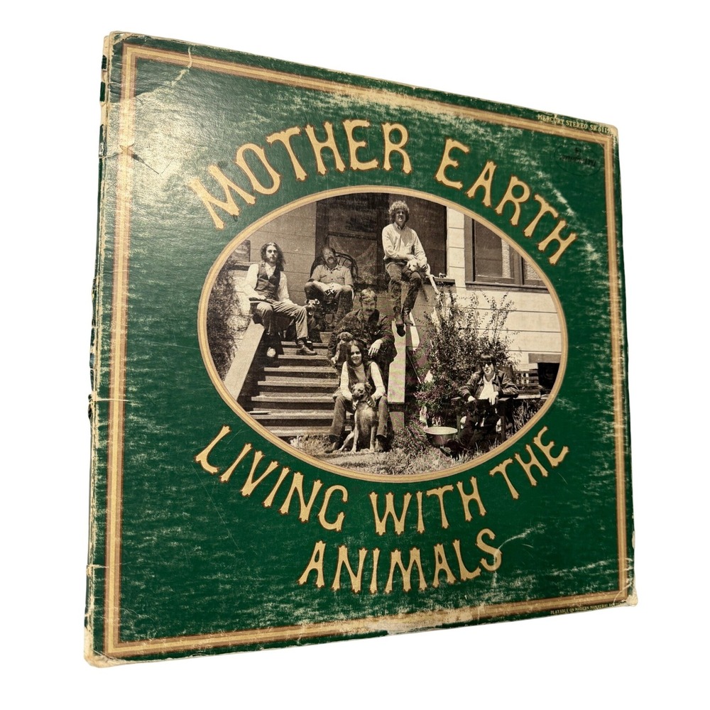 Mother Earth Living With the Animals Vinyl LP Tracy Nelson Mercury 1968